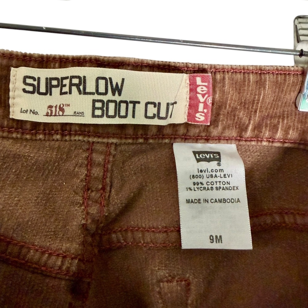 Levi's Brown Corduroy Boot Cut Pants - Picture 2 of 4